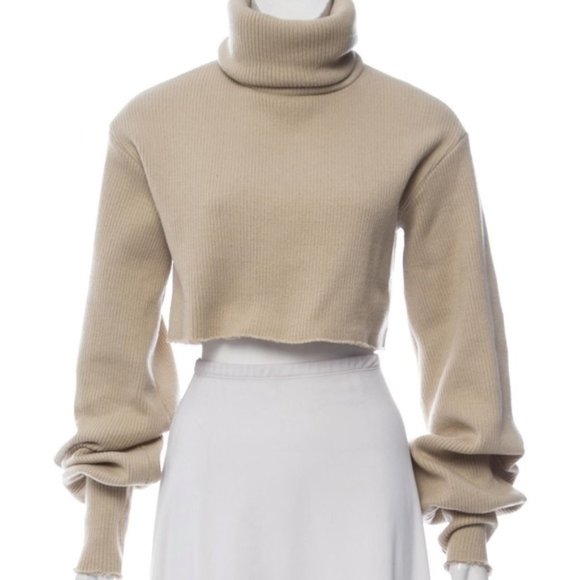 Orseund Iris Sweaters - Orseund iris cropped turtleneck sweater